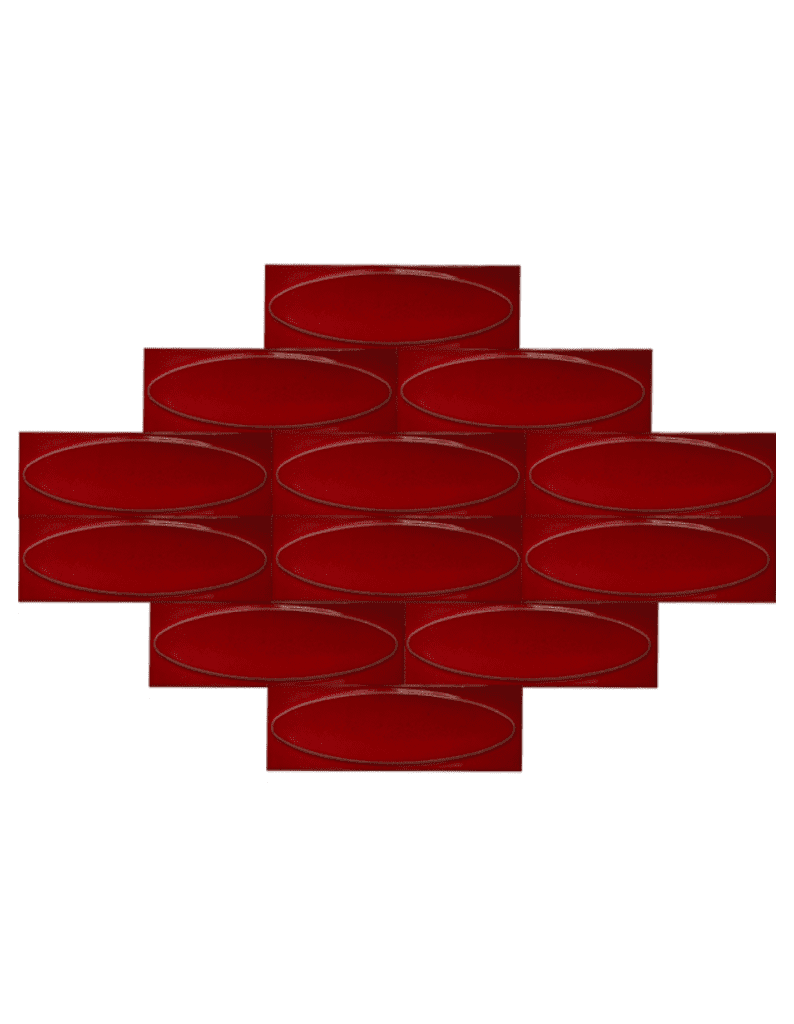 Balık Sırtı Seramik-05- 7x21  Kırmızı Banyo Seramikleri, Balık Sırtı Seramik Texture,